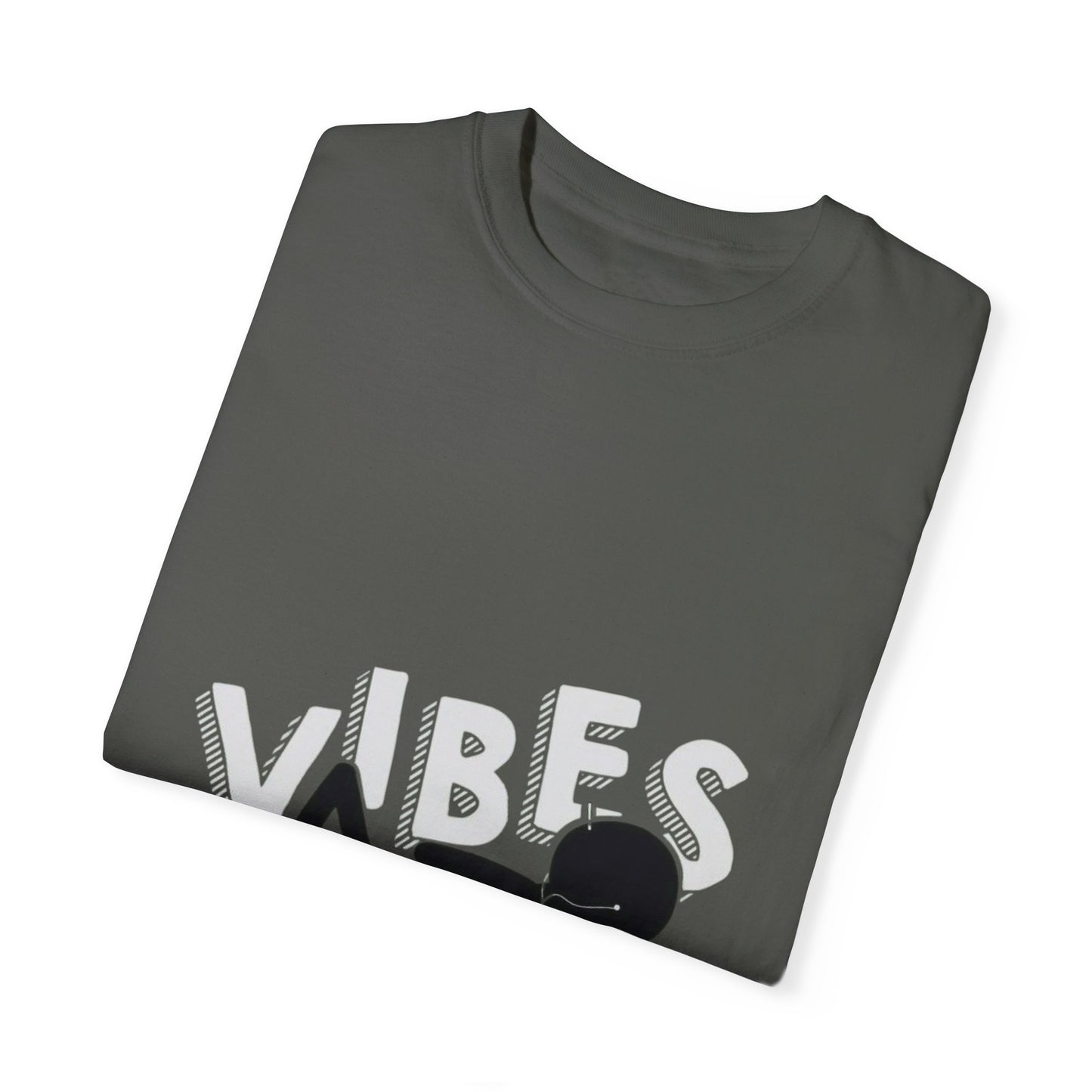 VIBES Graphic Unisex T-Shirt – Trendy Casual Wear-Pepper Color